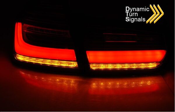 Baklykter BMW F30 11-18 Sedan F30 LED Bar SEQ Svart/Røykfarget – bilde 3 av 4