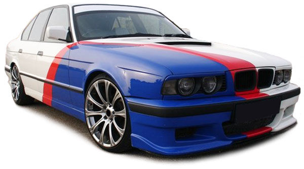 Frontlykter BMW E32/E34 Svart – bilde 3 av 4