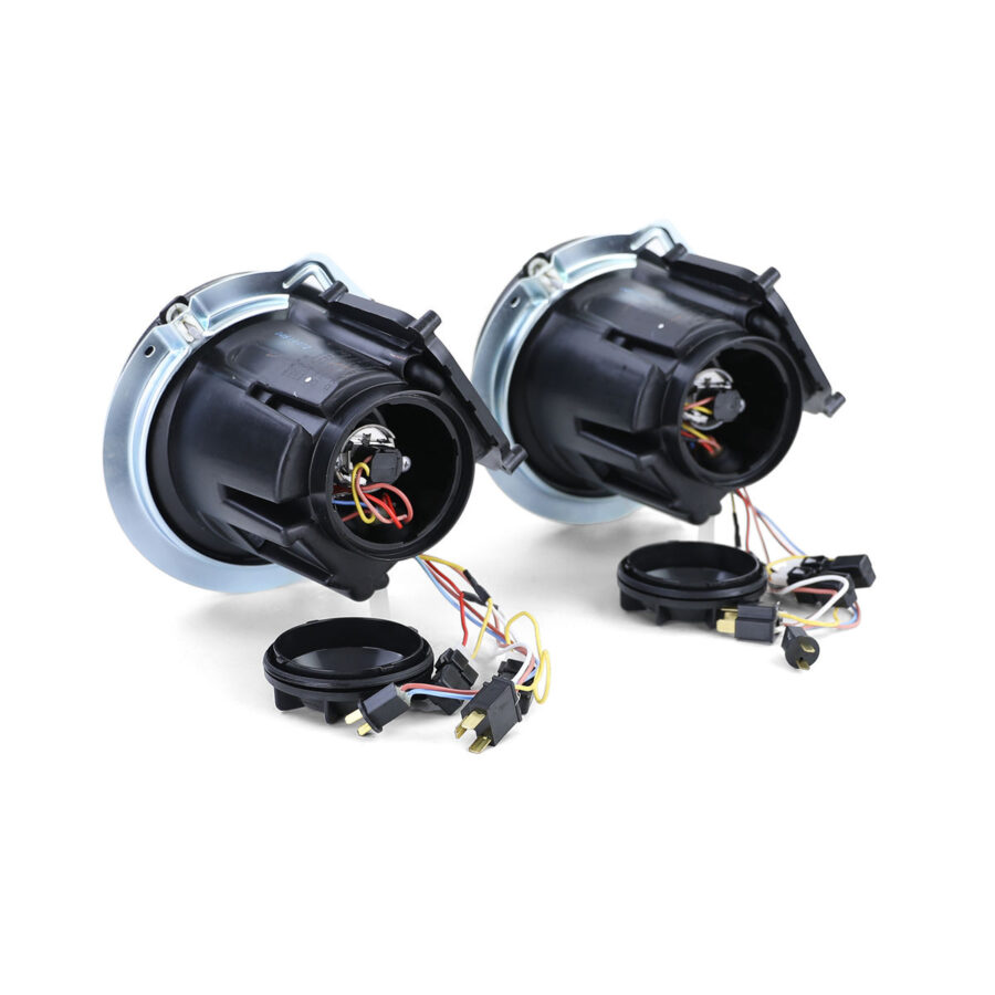 Frontlykter Mercedes W461 W463 G-Class 92-06 Svart – bilde 5 av 7