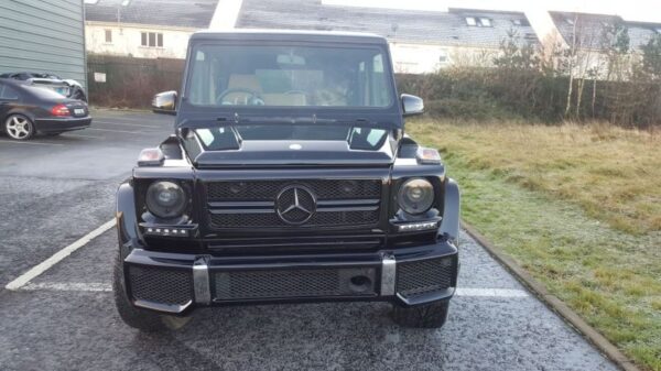 Frontlykter Mercedes W461 W463 G-Class 92-06 Svart – bilde 6 av 7