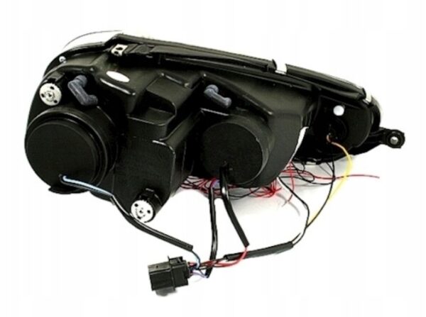Frontlykter VW Golf 5 10.03-09 Angel Eyes Svart – bilde 3 av 3