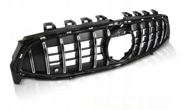 Grill Mercedes CLA W118 19-23 Sport Style Krom/Svart – bilde 1 av 2