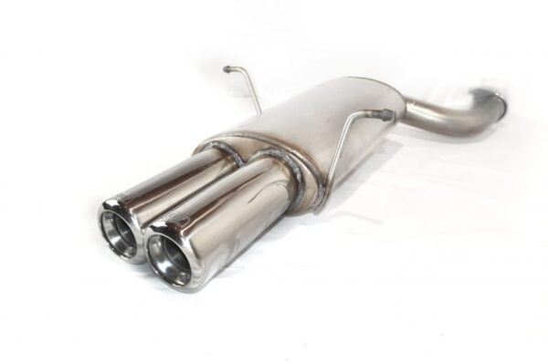 Lyddemper BMW E46 1998-2005 rustfritt stål Ø80 – bilde 1 av 4