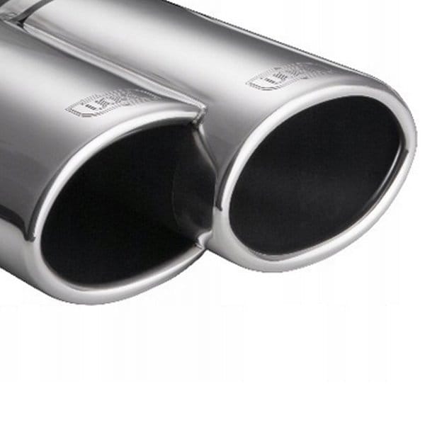 Lyddemper JEEP Wrangler JK 2007-2018 2,8D 130kW rustfritt stål, Ø220×80 - Bilde 2