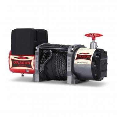 Vinsj 10000Lbs HDS (4536 kg) Dragon Winch Maverick Syntetisk Tau - Bilde 3