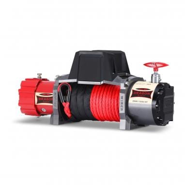Vinsj 13000Lbs ST S (5897 kg) Dragon Winch Maverick Syntetisk Tau - Bilde 5