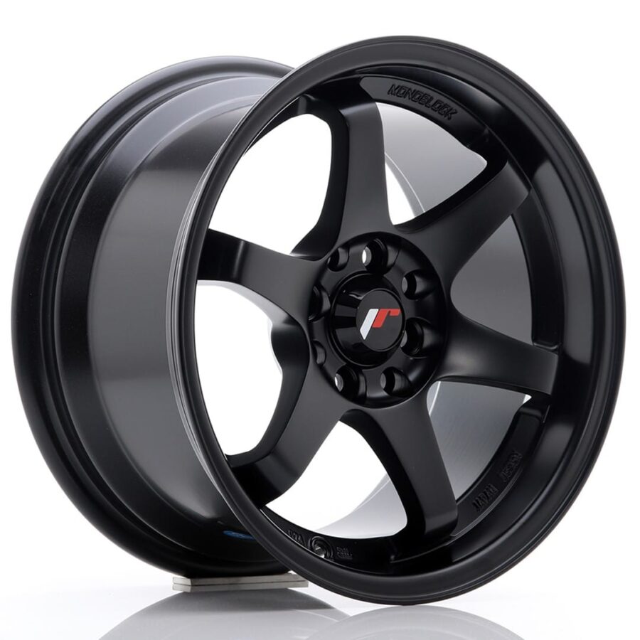 Felg Japan Racing JR3 15x8 ET25 4x100/114 Matt svart
