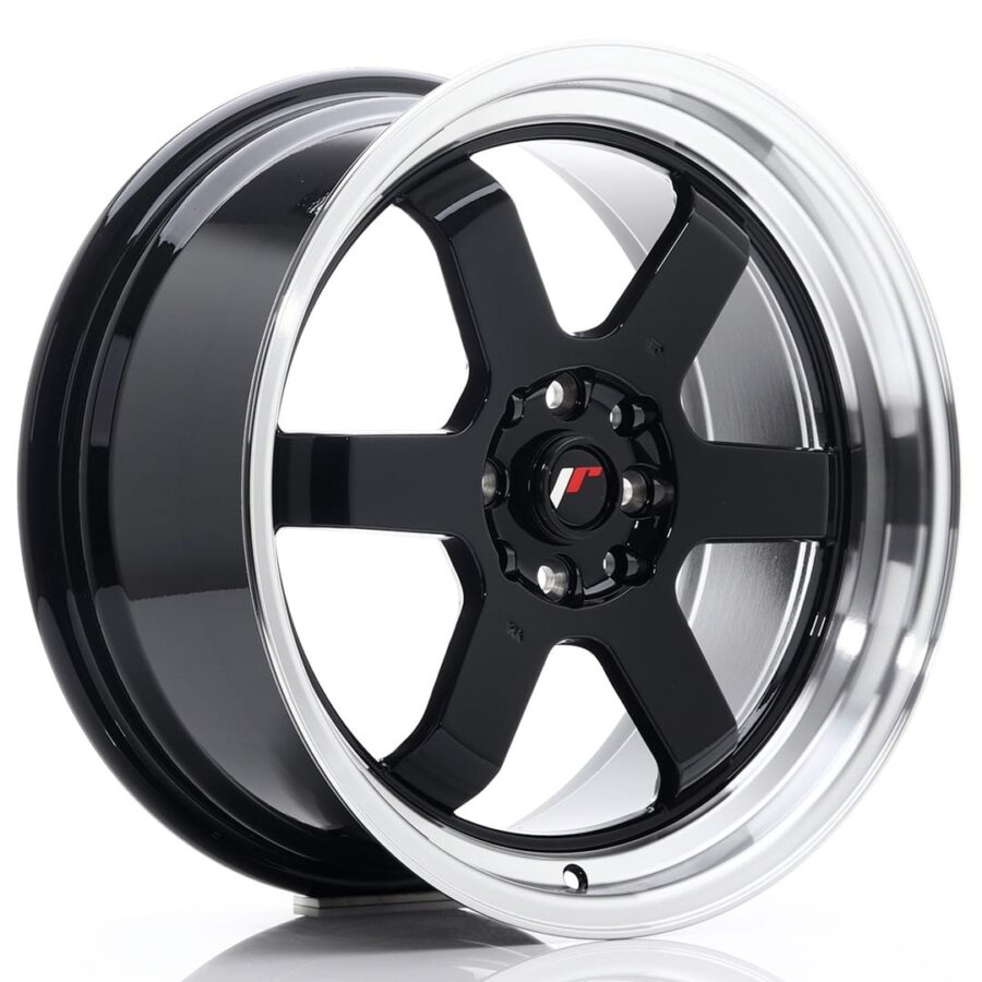 Felg Japan Racing JR12 17x8 ET33 5x100/114 glans svart