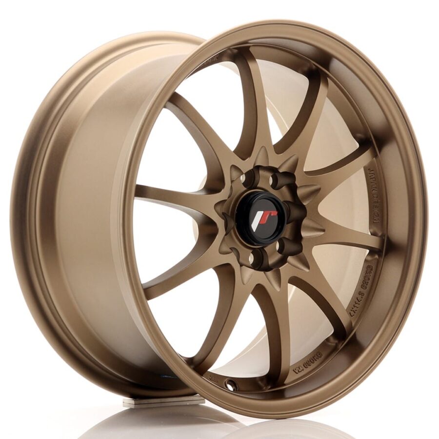 Felg Japan Racing JR5 17x8,5 ET35 5x100/114,3 mørk anodisert bronse