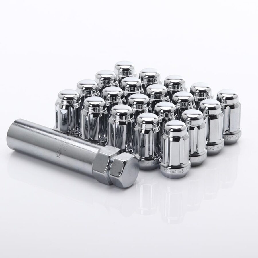 Hjulmuttere Japan Racing Nuts JN2 12x1,5 Chrome – bilde 2 av 2