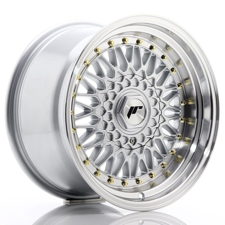 Felg Japan Racing JR9 16x9 ET20 4x100/108 sølv med bearbeidet leppe