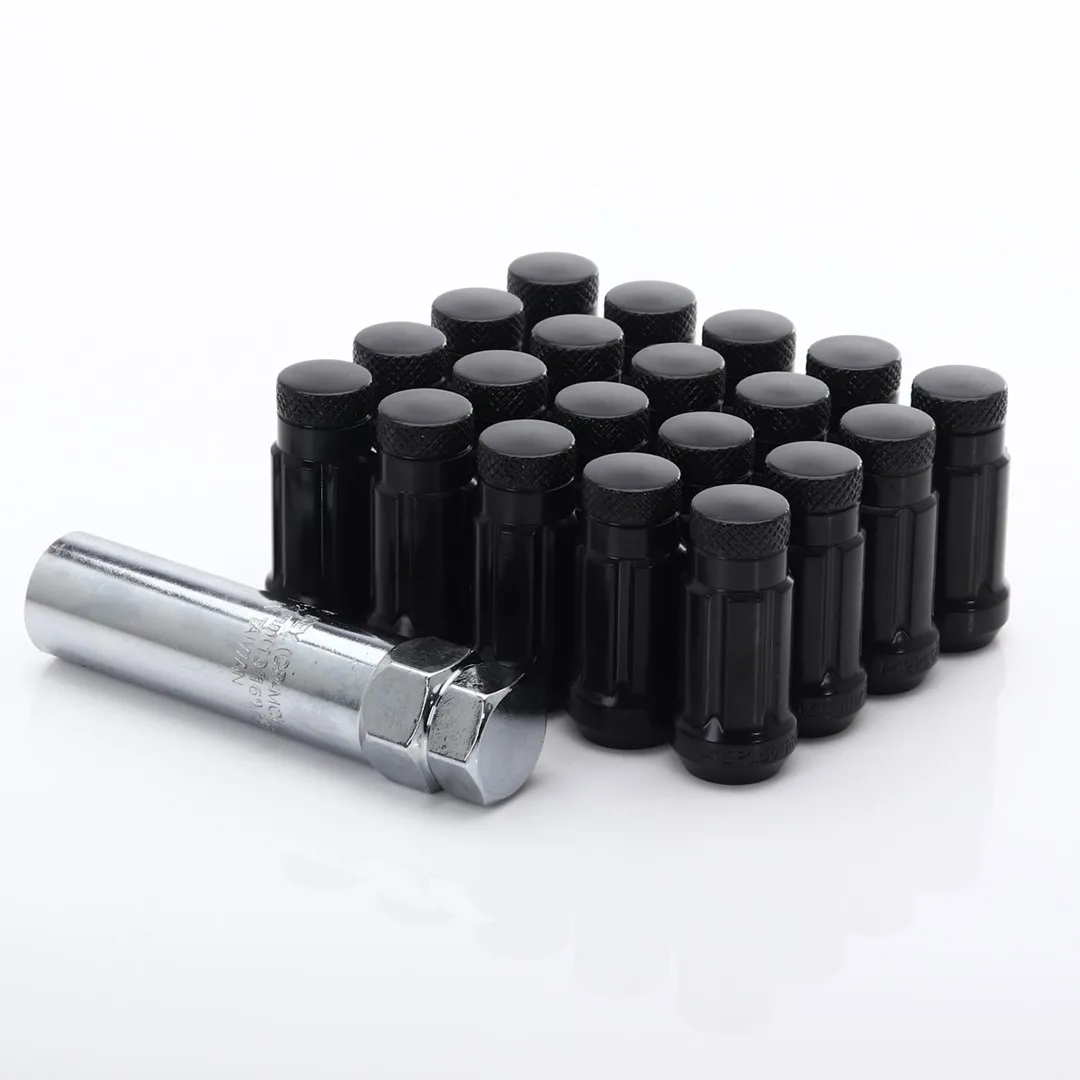 Hjulmuttere Japan Racing Nuts JN3 12x1,25 Black - Bilde 2