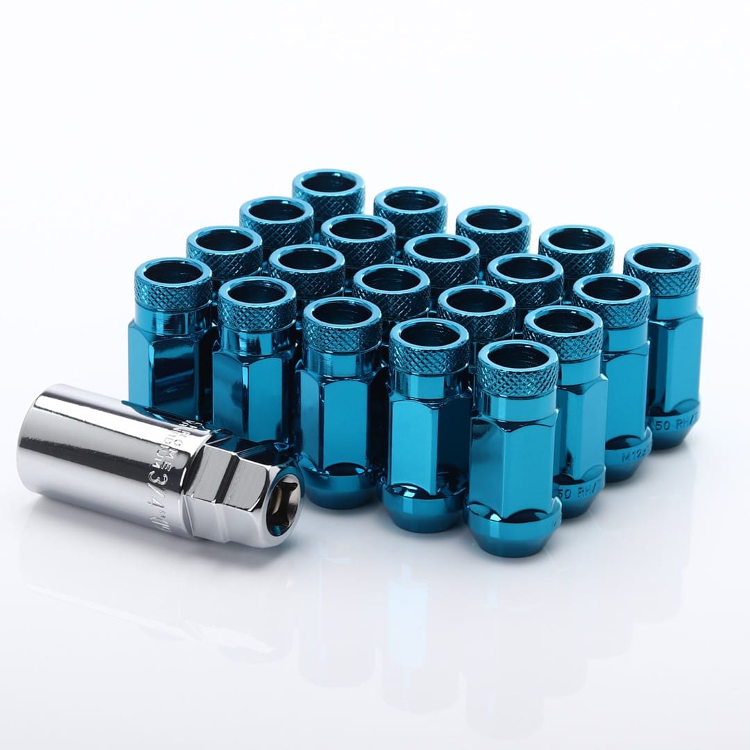 Hjulmuttere Japan Racing Nuts JN1 12x1,25 Blue - Bilde 2
