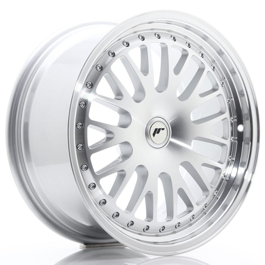 Felg Japan Racing JR10 18x8,5 ET20-45 blank sølv maskinert front