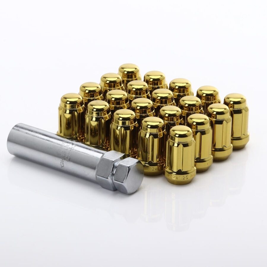 Hjulmuttere Japan Racing Nuts JN2 12x1,25 Gold – bilde 2 av 2