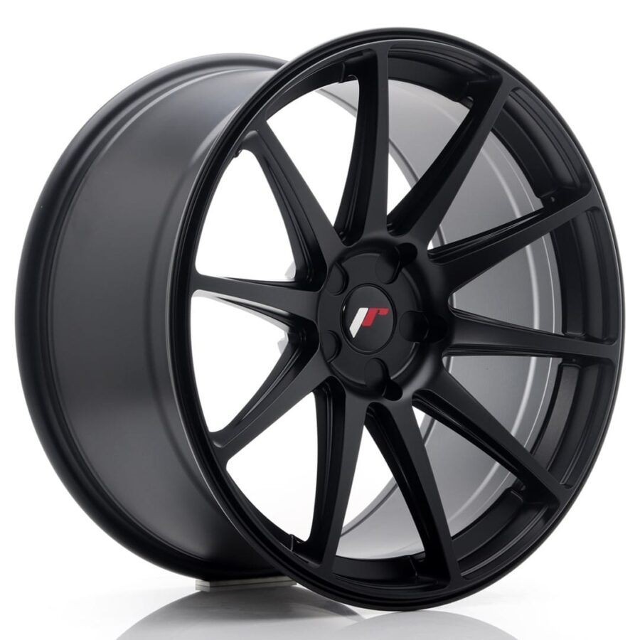 Felg Japan Racing JR11 20x10 ET20-40 5H Blank Matt Black