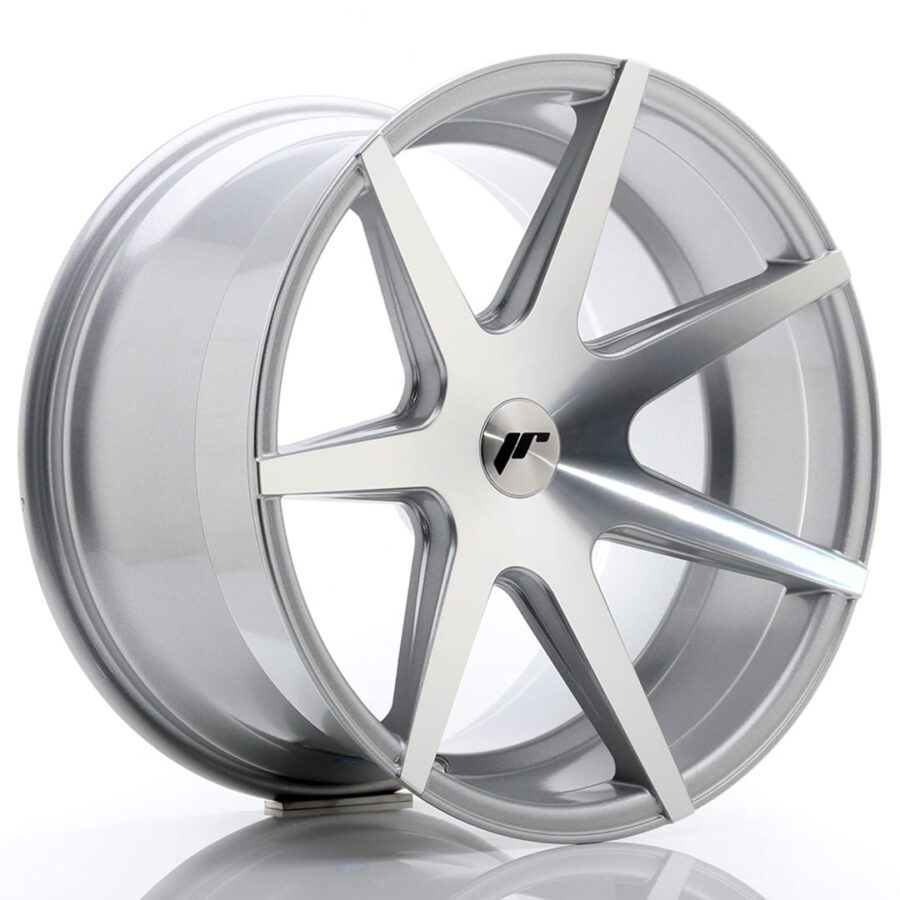 Felg Japan Racing JR20 19x11 ET25-40 5H blank sølv maskinert