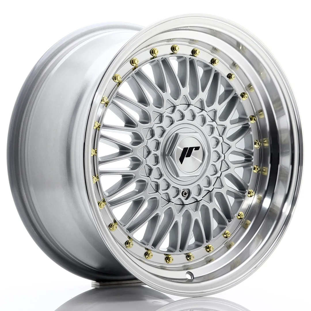 Felg Japan Racing JR9 17x8,5 ET35 5x100/114 sølv med bearbeidet leppe