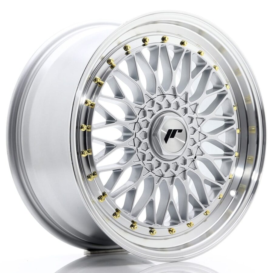 Felg Japan Racing JR9 19x8,5 ET35 BLANK Sølv med bearbeidet leppe