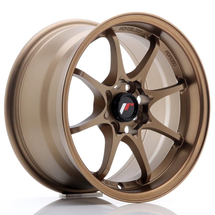 Felg Japan Racing JR5 15x8 ET28 4x100 mørk anodisert bronse