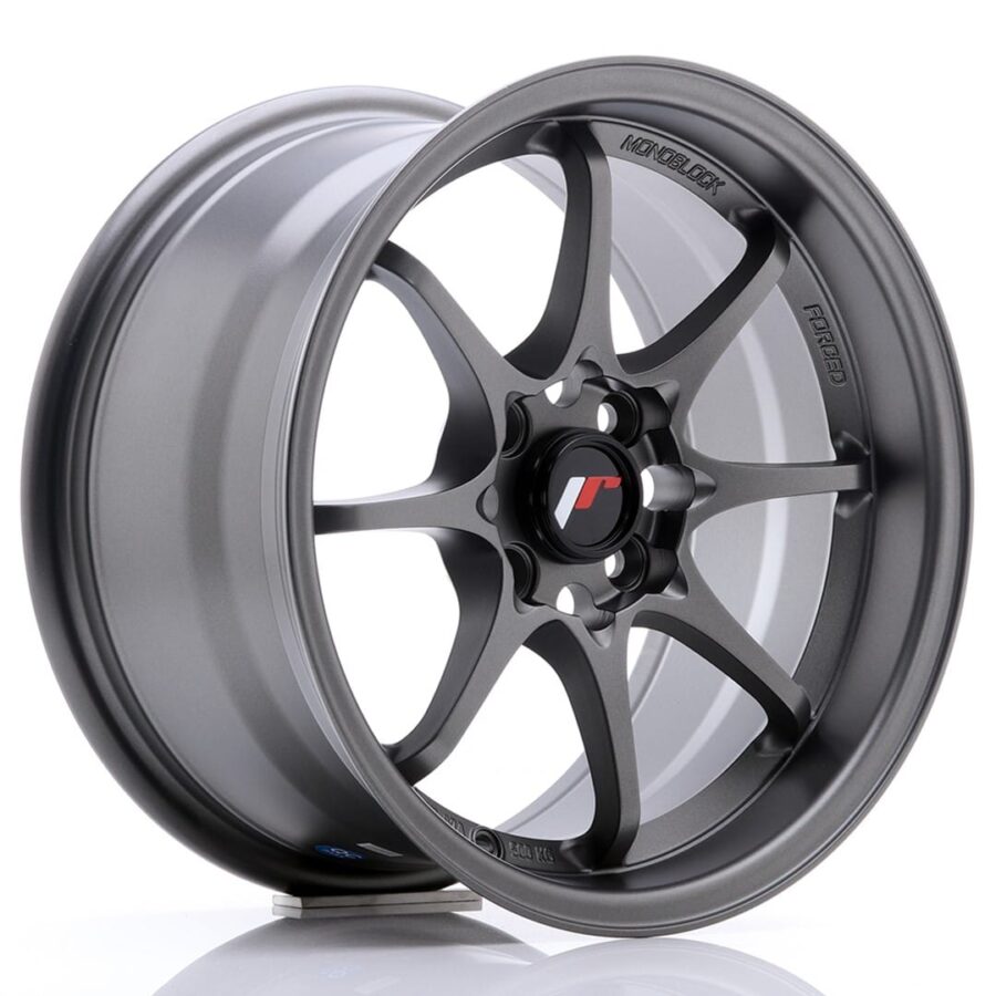 Felg Japan Racing JR5 15x8 ET28 4x100 Matt Gun Metal