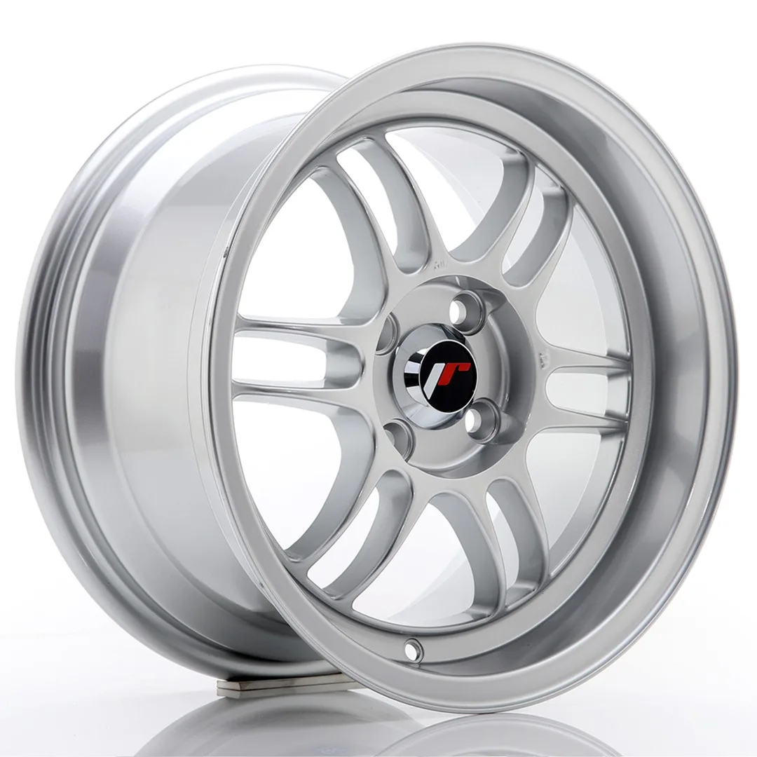 Felg Japan Racing JR7 15x8 ET35 4x100 Sølv