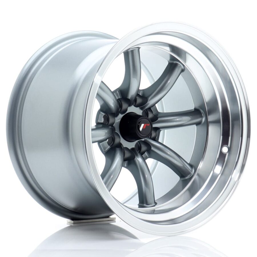 Felg Japan Racing JR19 15x10,5 ET-32 4x100/114 Gun Metal