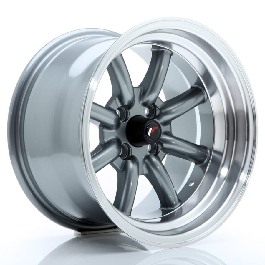 Felg Japan Racing JR19 15x9 ET-13 4x100 Gun Metal