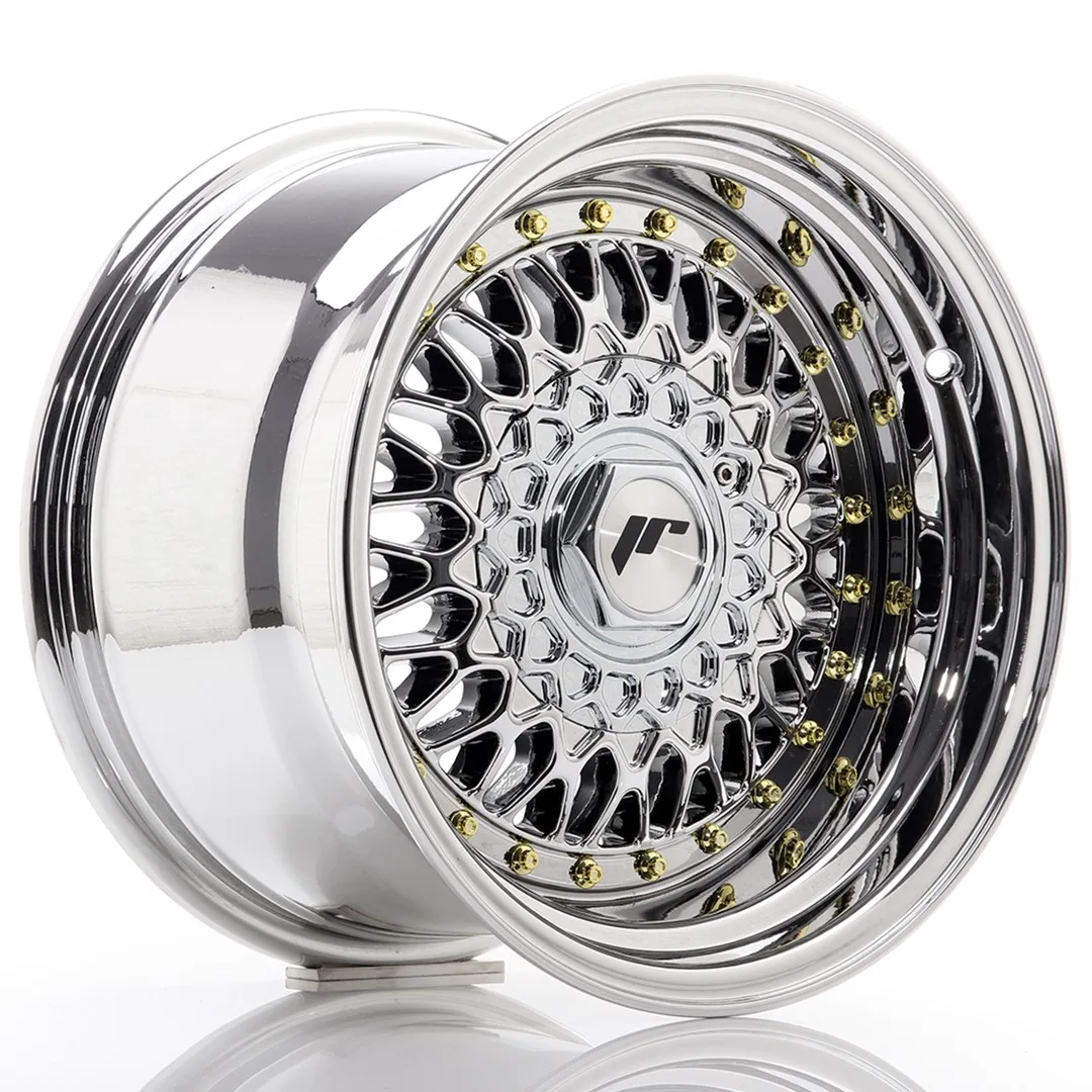 Felg Japan Racing JR9 15x9 ET10 4x100/108 Krom