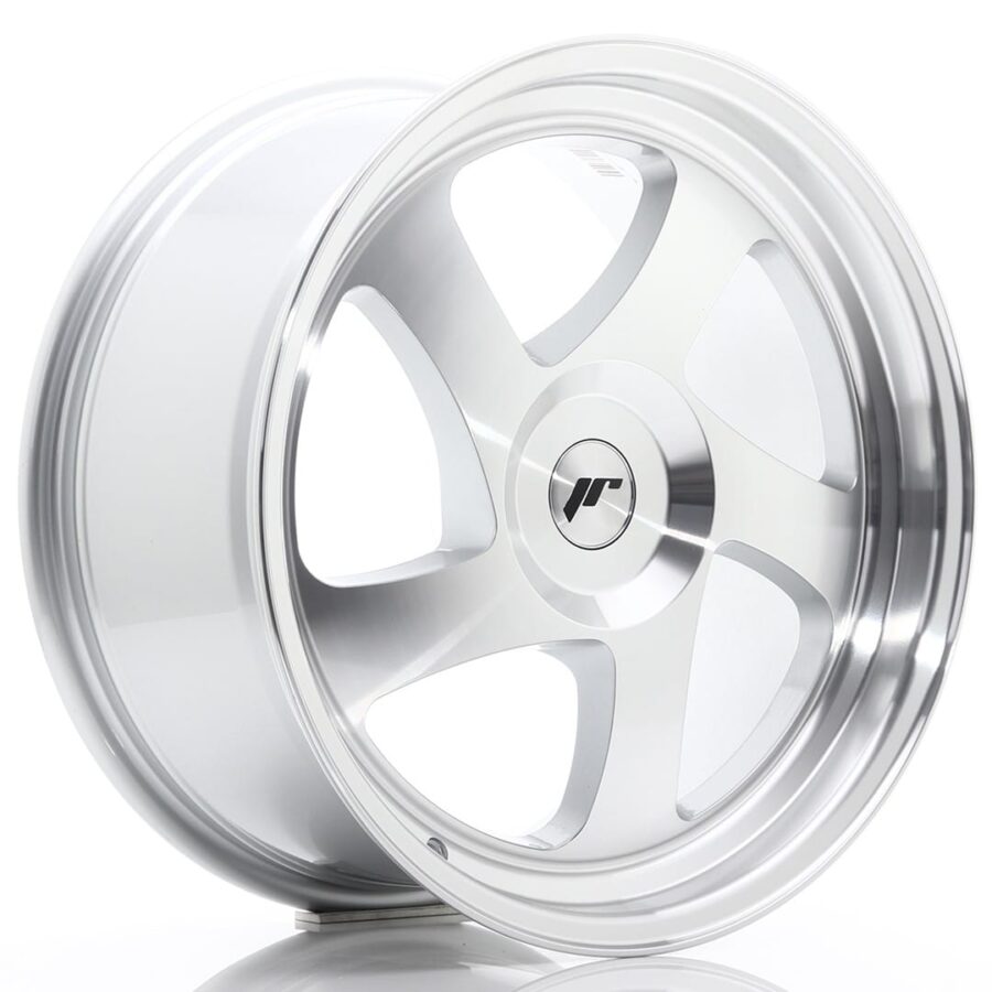 Felg Japan Racing JR15 18x8,5 ET20-40 Blank Maskinert Sølv
