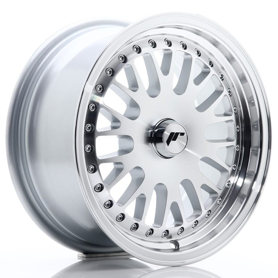 Felg Japan Racing JR10 15x7 ET30 Blank Silver Machined Face