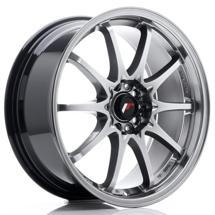 Felg Japan Racing JR5 18x8 ET35 5x114,3 Hyper Black