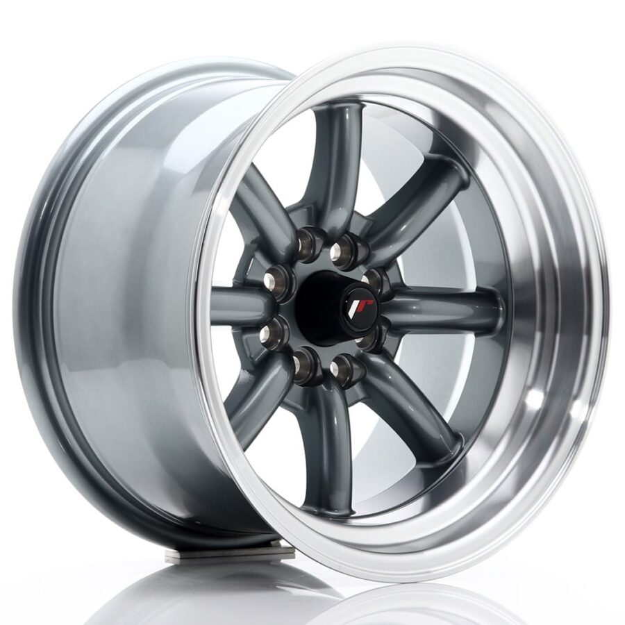 Felg Japan Racing JR19 15x9 ET-13 4x100/108 Gun Metal