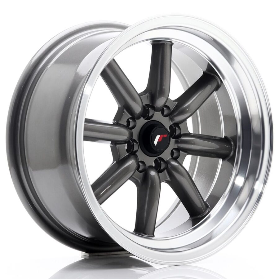 Felg Japan Racing JR19 16x8 ET0 4x100/114 Gun Metal