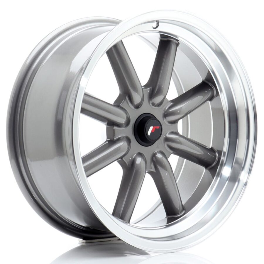 Felg Japan Racing JR19 17x8 ET-20-0 BLANK Gun Metal