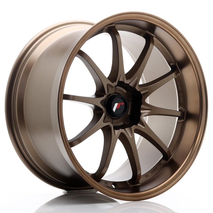Felg Japan Racing JR5 19x10,5 ET12 5H BLANK Mørk anodisert bronse