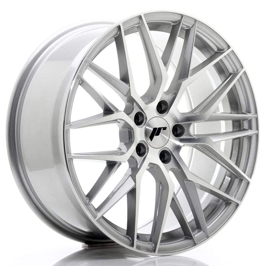 Felg Japan Racing JR28 19x8,5 ET35 5x120 sølvbearbeidet front