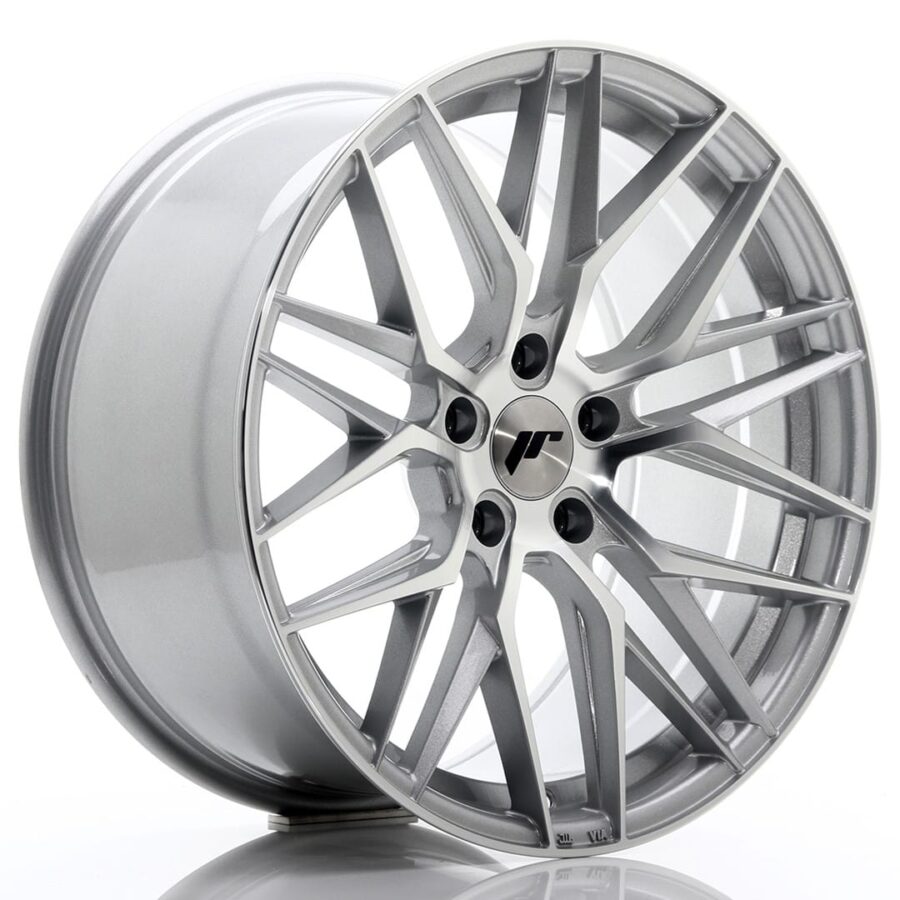 Felg Japan Racing JR28 19x9,5 ET35 5x120 sølvbearbeidet front