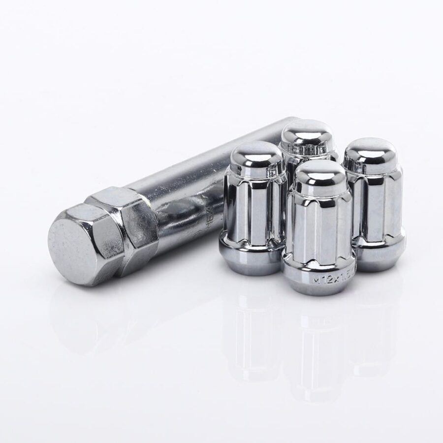 Hjulmuttere JR ATN1 - 12x1,5 Chrome