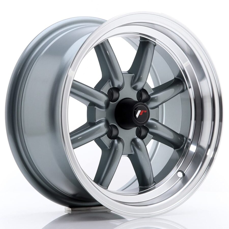 Felg Japan Racing JR19 14x7 ET0 4x100 Gun Metal
