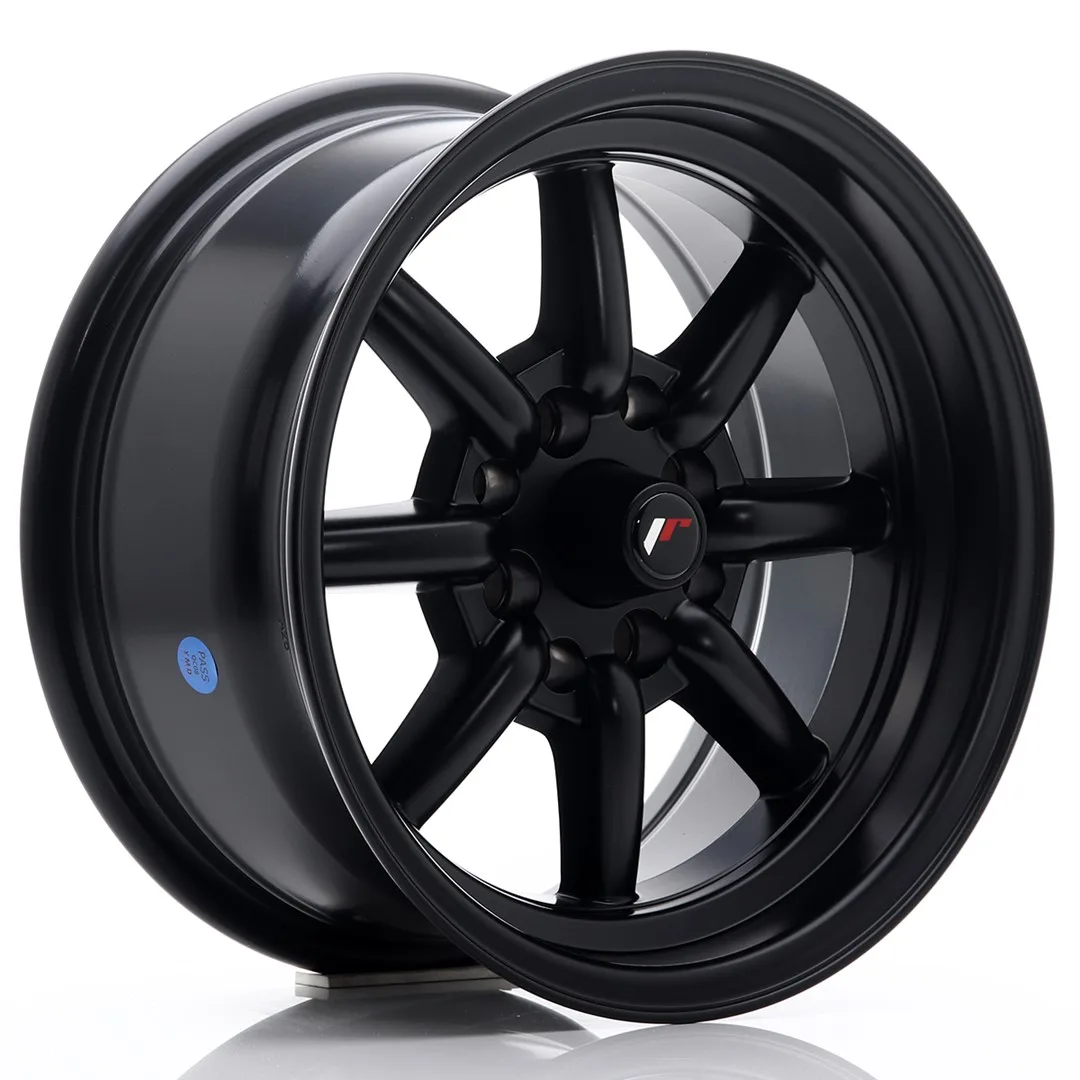 Felg Japan Racing JR19 14x7 ET0 4x100/114 Matt svart