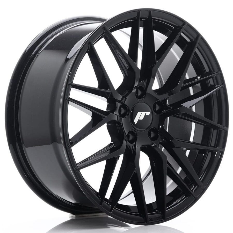 Felg Japan Racing JR28 18x8,5 ET40 5x114,3 Glans Svart