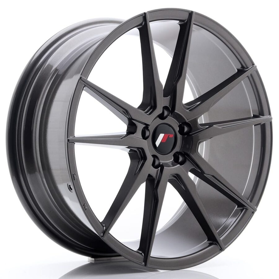 Felg Japan Racing JR21 20x8,5 ET35 5x120 Hypergrå