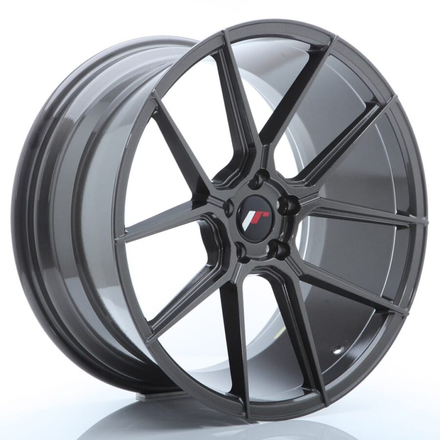 Felg Japan Racing JR30 20x10 ET40 5x112 Hyper Grå