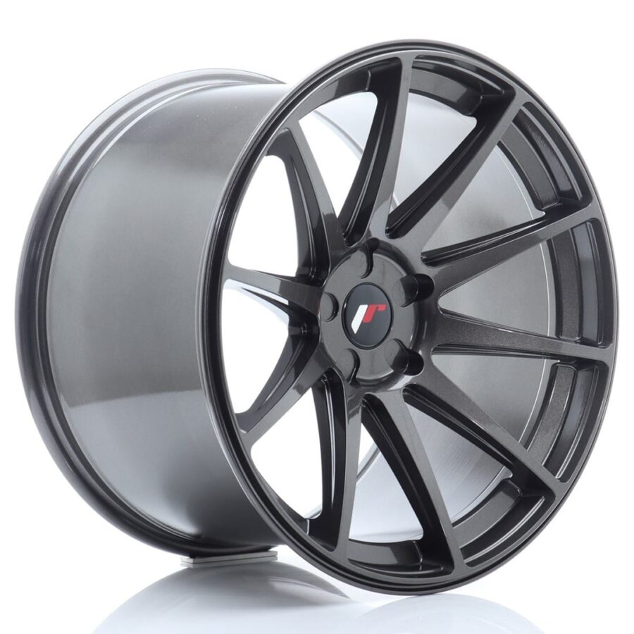 Felg Japan Racing JR11 20x12 ET20-42 5H Blank Hyper Grey
