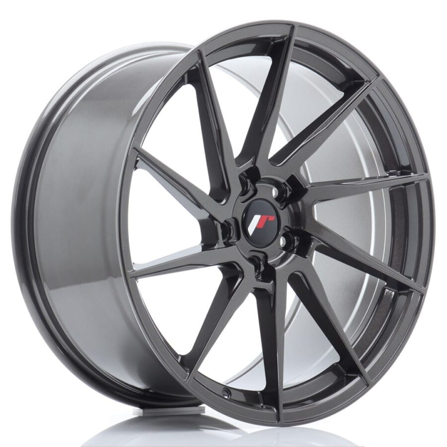 Felg Japan Racing JR36 20x10 ET45 5x120 Hyper Grå