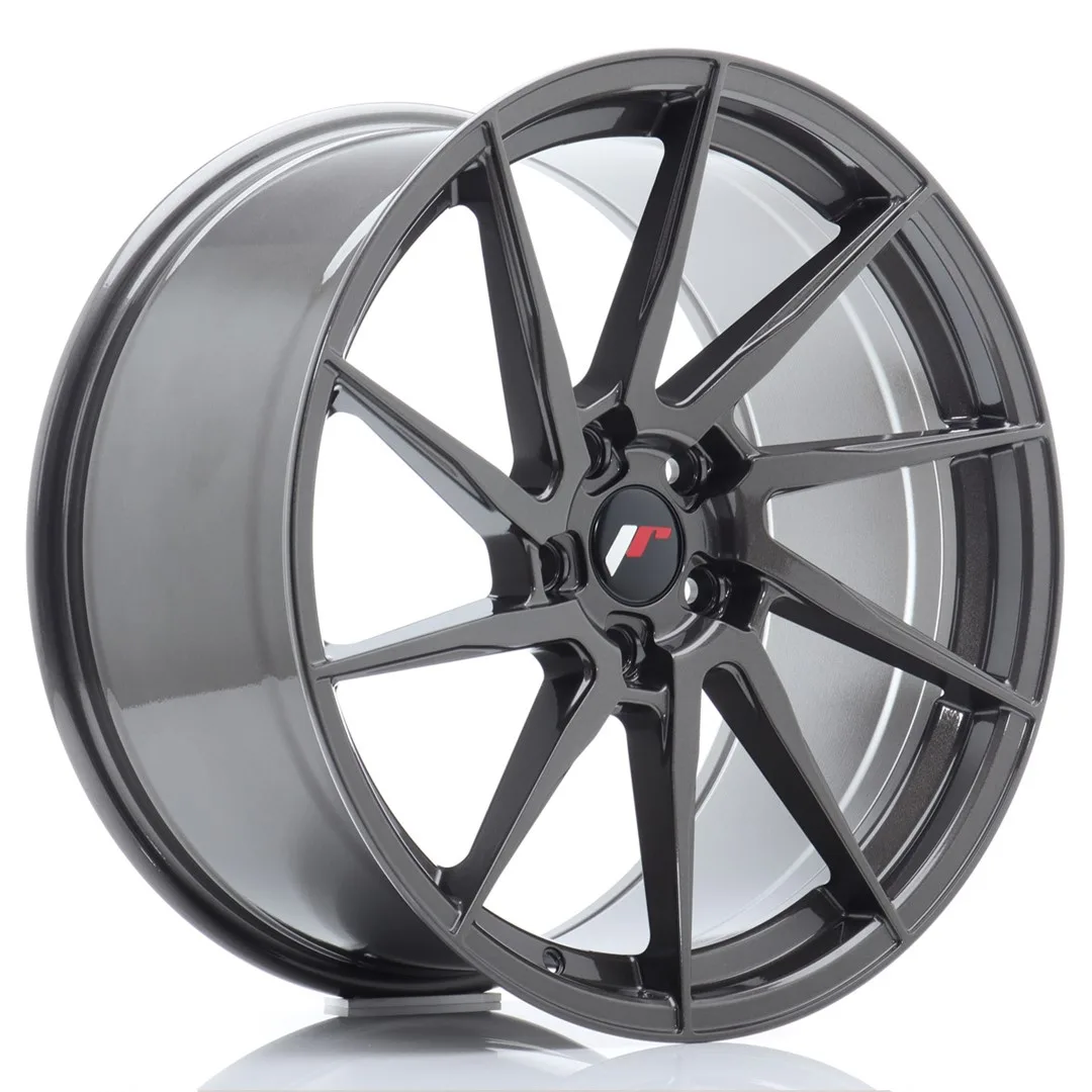 Felg Japan Racing JR36 20x10 ET45 5x120 Hyper Grå