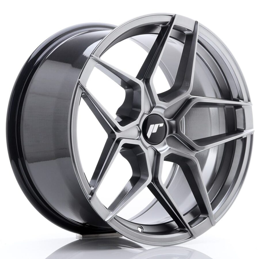 Felg Japan Racing JR34 18x9 ET20-42 5H BLANK Hyper Black