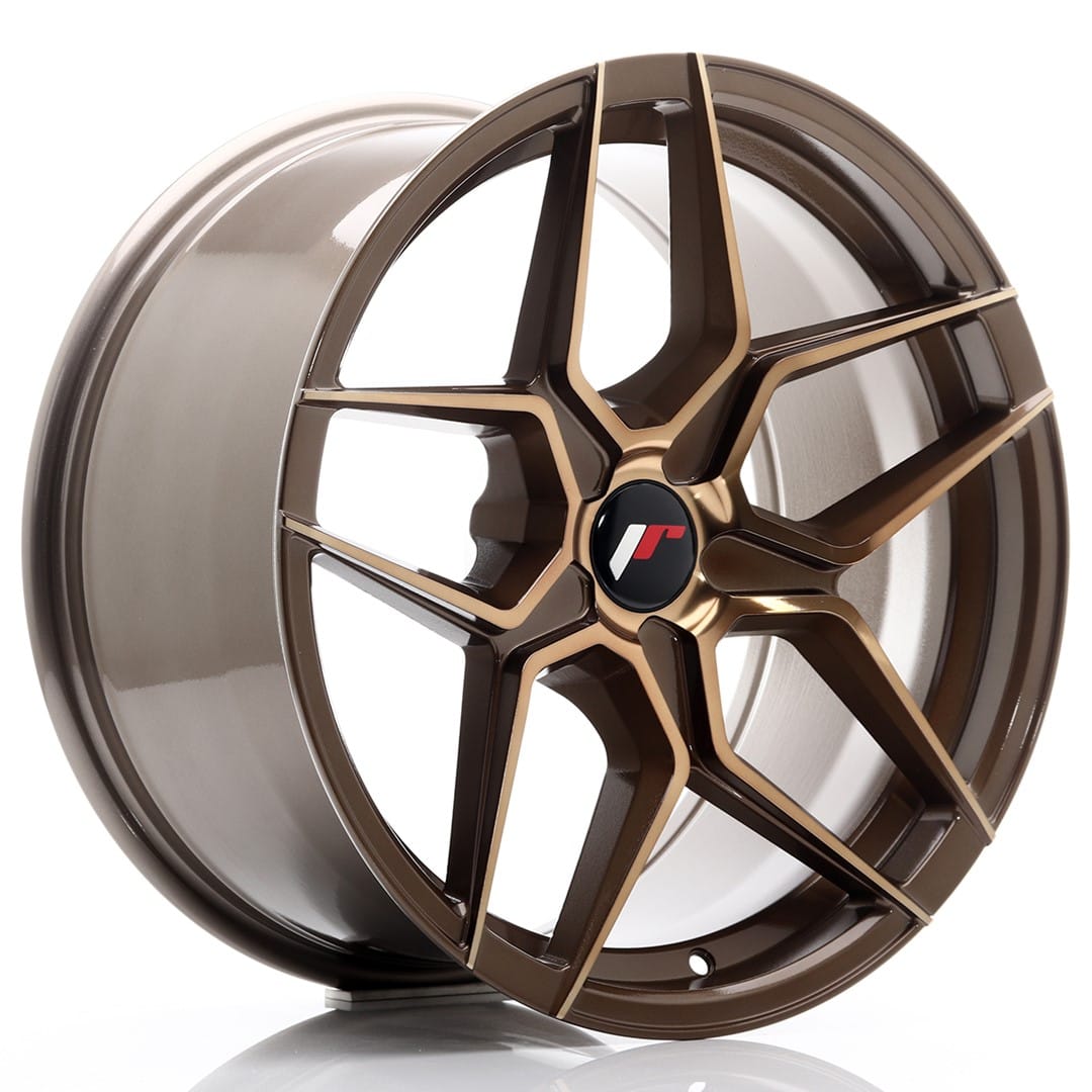 Felg Japan Racing JR34 18x9 ET20-42 5H BLANK Platinum Bronse