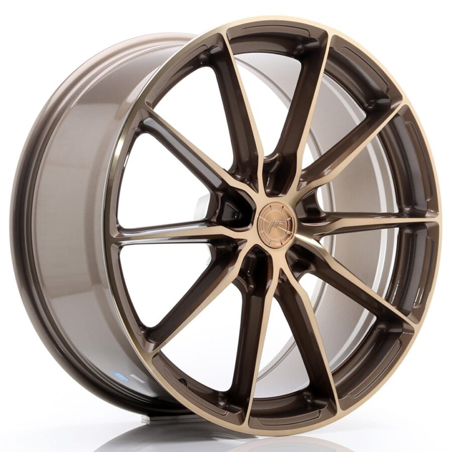 Felg Japan Racing JR37 20x9 ET20-45 5H BLANK Platinum Bronse